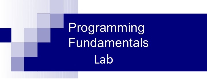 Programming Fundamentals Lab (Fall 2020)
